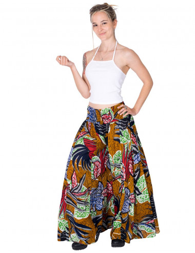 PA0615D - Pantalon large Paisley 2
