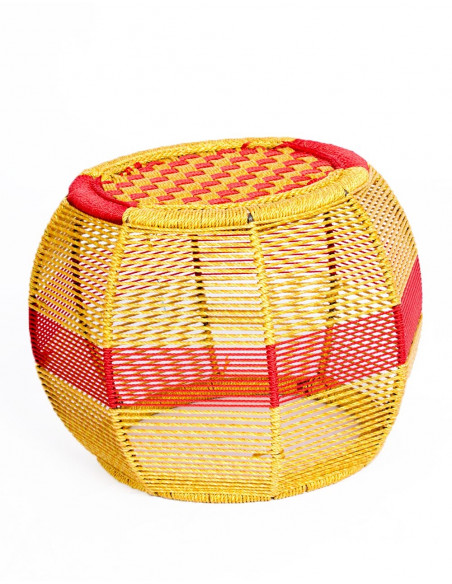 RMU0003 - Tabouret en métal tressé