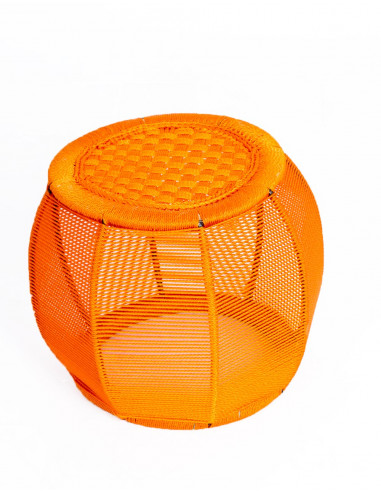 RMU0003 - Tabouret en métal tressé