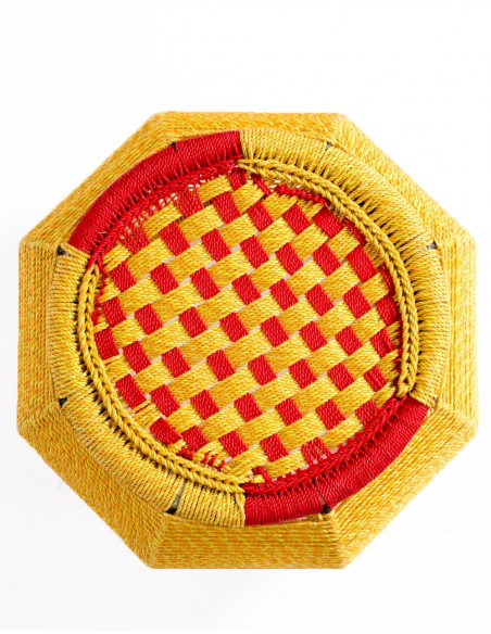 RMU0003 - Tabouret en métal tressé
