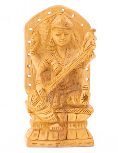 TST0604 - Goddess Saraswati Statue