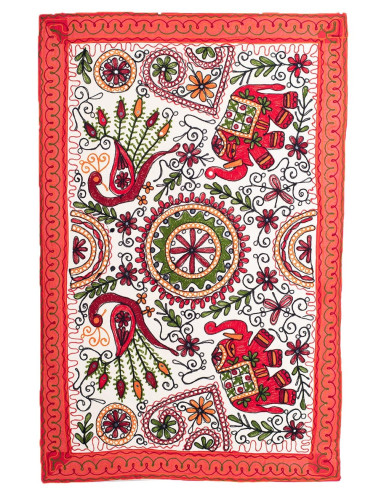 RTZ0302 – Rechteckiger bestickter Wandteppich...