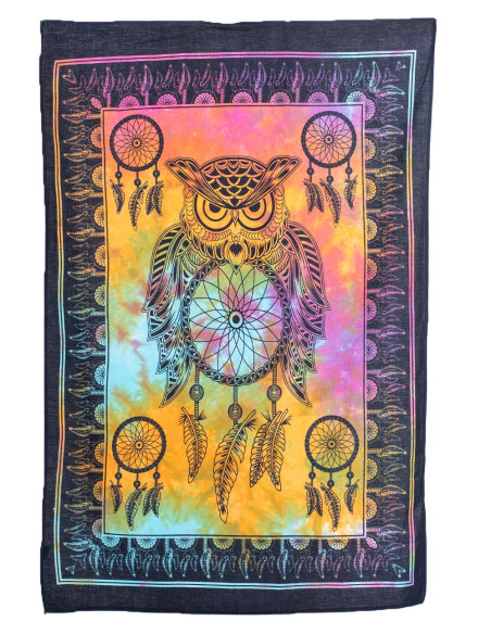 TTZ0015 - Tapeçaria de Coruja e Mandala