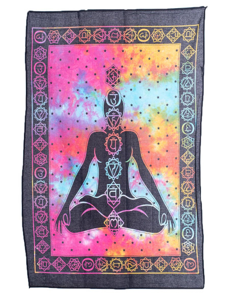 TTZ0018 - Tapisserie de Méditation 7 Chakras