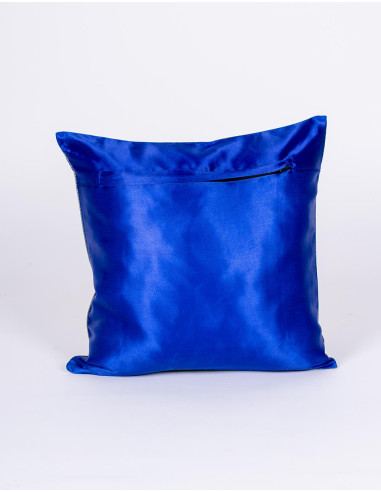 RCJ00345 - Housse de coussin Kimago bleu vif...