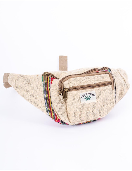 BRÑ0010 - Kimago Indian Ethnic Style Hemp Unisex Fanny Pack
