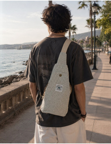 BMH0027N - India Kimago unisex natural hemp...