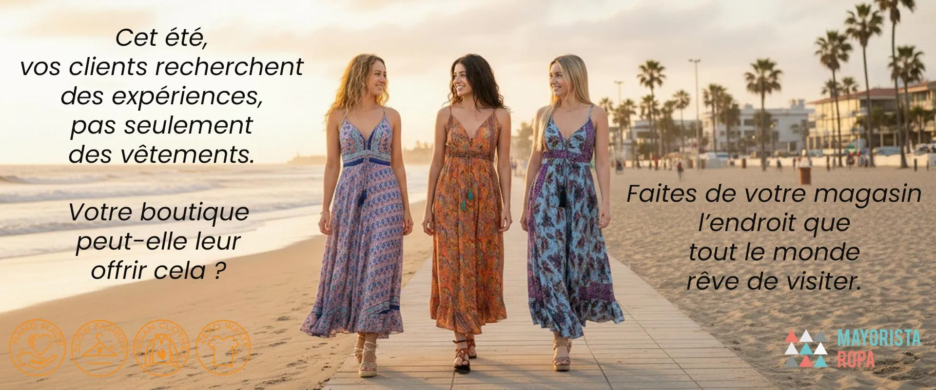 Vêtements boho chic en gros